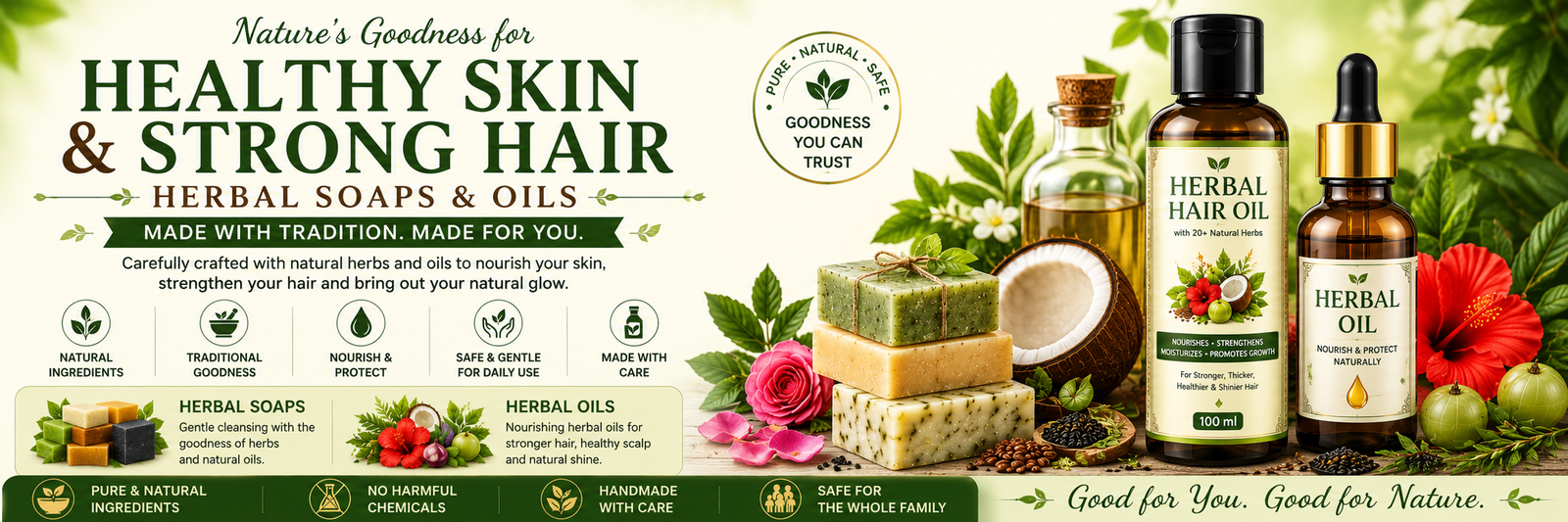 Herbal Soaps & Oils