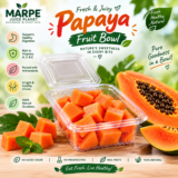 Papaya Fruit Bowl