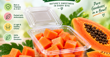 Papaya Fruit Bowl