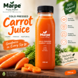 Cold Pressed Carrort Juice